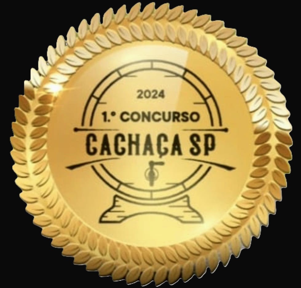 Medalha de Ouro — 1º Concurso Cachaça SP 2024