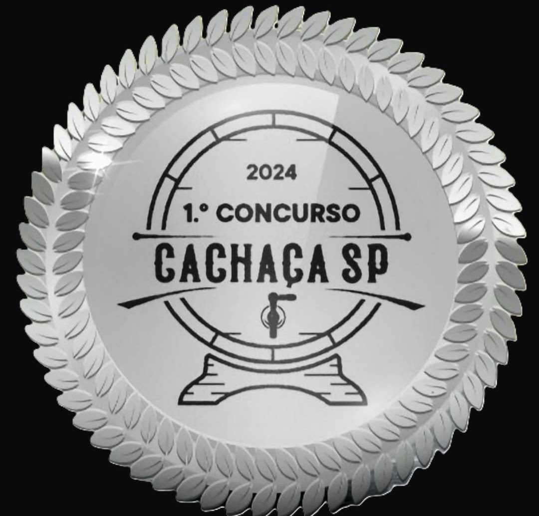 Medalha de Prata — 1º Concurso Cachaça SP 2024