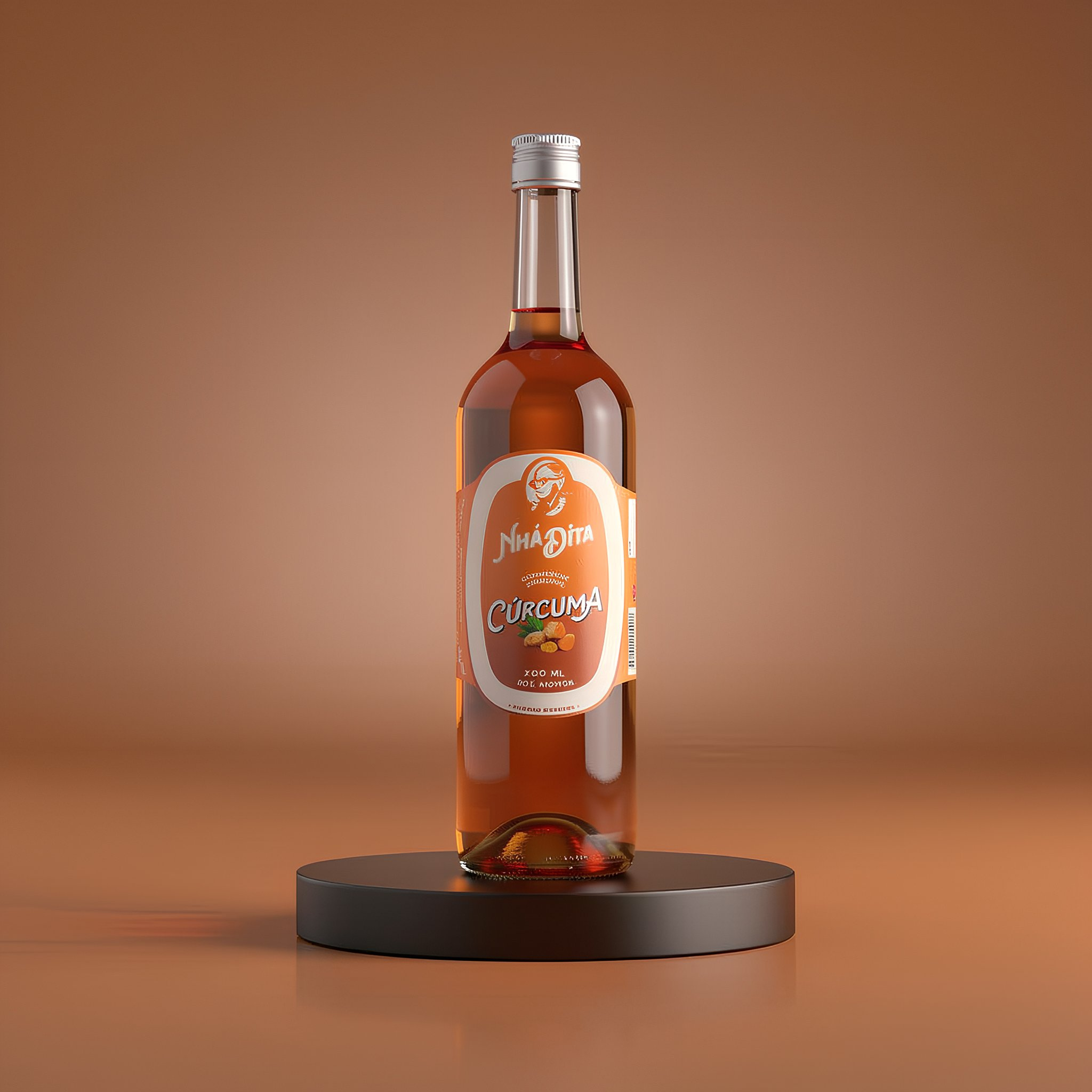 Aguardente Composta Nhá Dita Cúrcuma