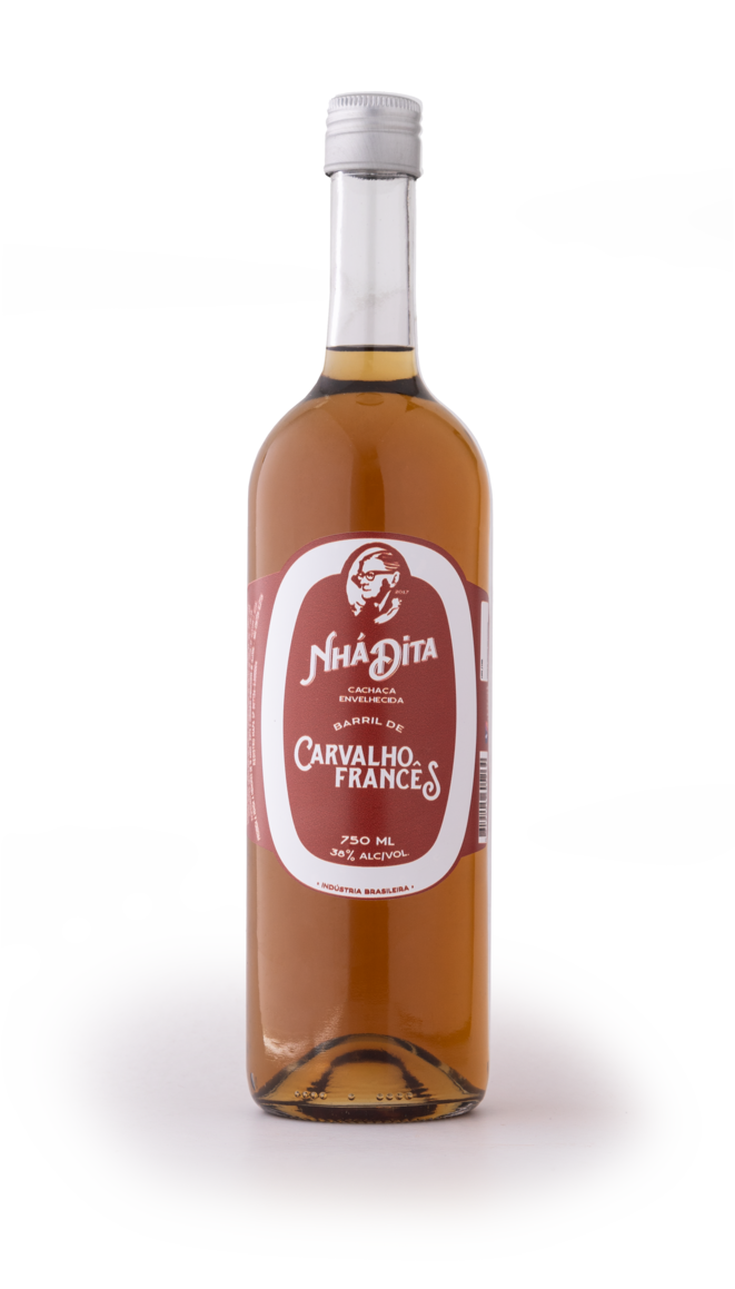 Cachaça Nhá Dita Envelhecida Premium Blend de Carvalho Francês & Amburana